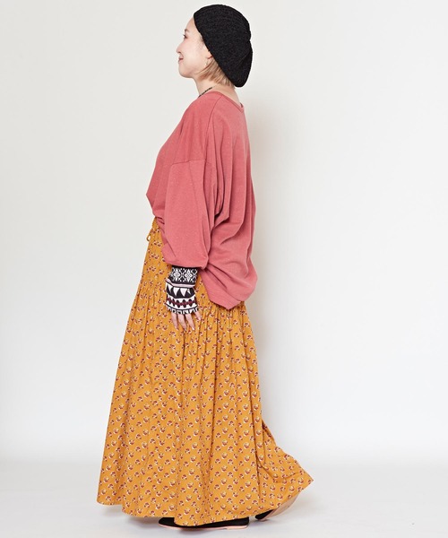 チャイハネ（チャイハネ）の「【チャイハネ】アロラロングスカート（スカート・レディース・マスタード/ネイビー/パープル/ブルー/ブラウン/グリーン/レッド/イエロー/ピンク・FREE）」の20枚目の写真