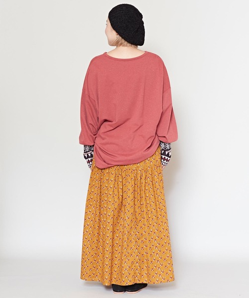 チャイハネ（チャイハネ）の「【チャイハネ】アロラロングスカート（スカート・レディース・マスタード/ネイビー/パープル/ブルー/ブラウン/グリーン/レッド/イエロー/ピンク・FREE）」の19枚目の写真