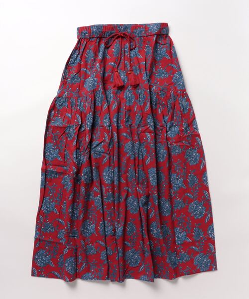 チャイハネ（チャイハネ）の「【チャイハネ】アロラロングスカート（スカート・レディース・マスタード/ネイビー/パープル/ブルー/ブラウン/グリーン/レッド/イエロー/ピンク・FREE）」の18枚目の写真