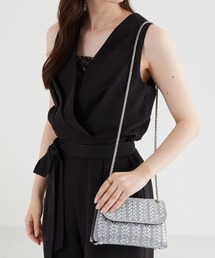 MISCH MASCH | ラインストーンチェーンバッグ/MOB002(ハンドバッグ)