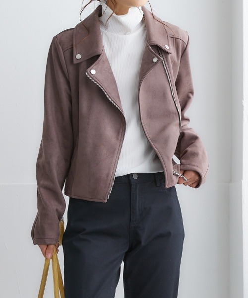 nissen（ニッセン）の「細リブハイネックカットソートップス（Tシャツ/カットソー・レディース・ホワイト×ブラック/ブラウン系/ネイビー/オフホワイト/コーラル/サックスブルー/ブラック/ライトグレー/グリーン系/ネイビー×ホワイト・LL/S/L/M/3L）」の11枚目の写真