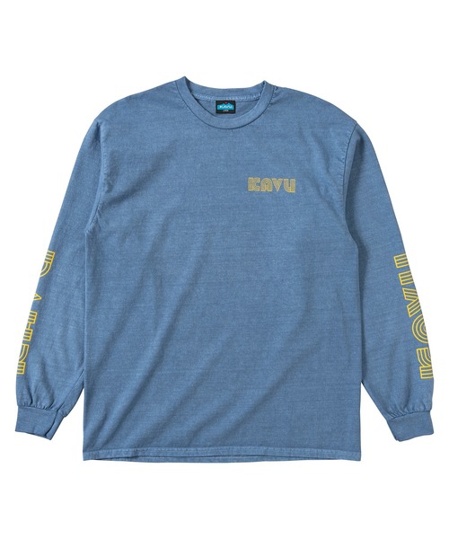 【セール】KAVU/カブー Sleeve Print L/S Tee/スリーブプリント（Tシャツ/カットソー）｜KAVU（カブー）