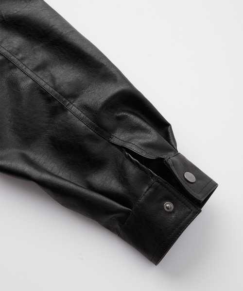 ヴィンテージライクビッグシルエットフライトジャケット（ブルゾン