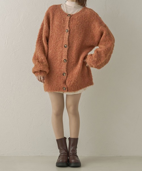 Ambre Neige（アンブルネージュ）の「ベルトデザイン厚底ショートブーツ／WEB/EC限定商品（ブーツ・レディース・ダークブラウン/ブラック・MEDIUM/LARGE）」の13枚目の写真