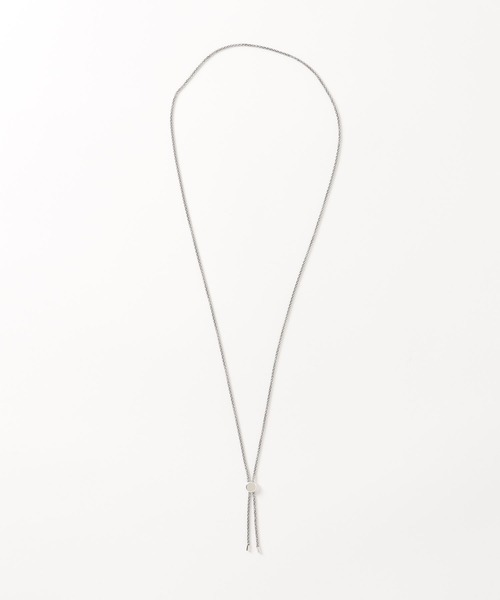 epnok(エプノック)の「シルバーループタイ(ネックレス・メンズ・シルバー・FREE)」の6枚目の写真