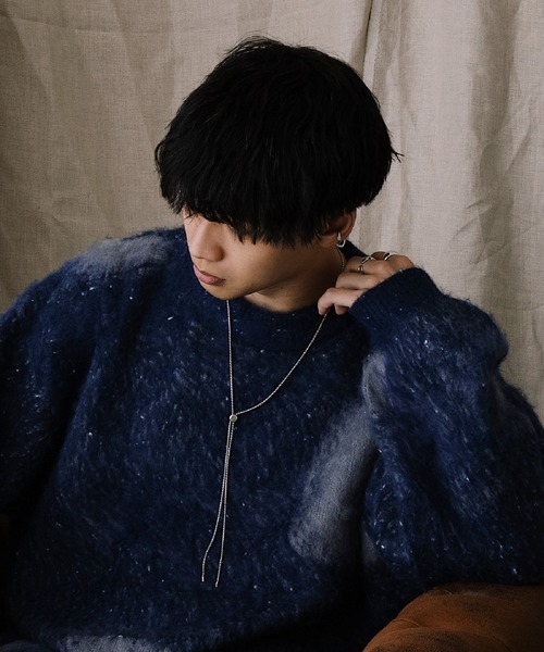 epnok(エプノック)の「シルバーループタイ(ネックレス・メンズ・シルバー・FREE)」の5枚目の写真