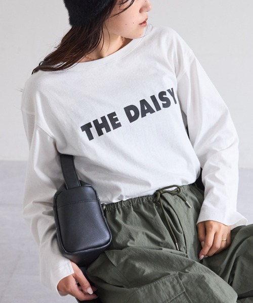 CIAOPANIC TYPY（チャオパニックティピー）の「アソートロゴ裾ラウンドTEE（Tシャツ/カットソー・レディース・グレー/ホワイト系その他2/ホワイト・ONE SIZE）」の2枚目の写真