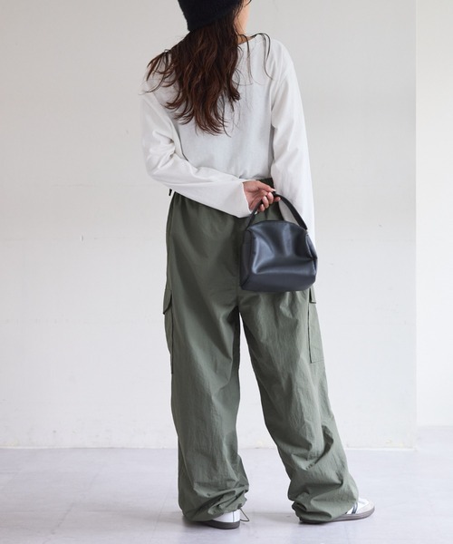 CIAOPANIC TYPY（チャオパニックティピー）の「アソートロゴ裾ラウンドTEE（Tシャツ/カットソー・レディース・グレー/ホワイト系その他2/ホワイト・ONE SIZE）」の11枚目の写真