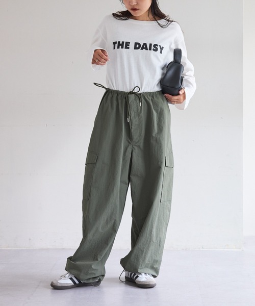 CIAOPANIC TYPY（チャオパニックティピー）の「アソートロゴ裾ラウンドTEE（Tシャツ/カットソー・レディース・グレー/ホワイト系その他2/ホワイト・ONE SIZE）」の9枚目の写真