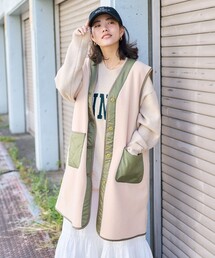 ロングボア」に該当するレディースのベストファッション通販