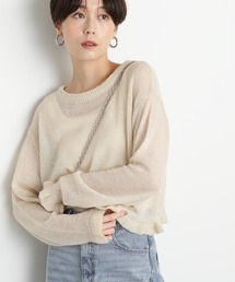 N.（N. Natural Beauty Basic） | ◆モヘヤ混ゆるクロップドニット(ニット/セーター)