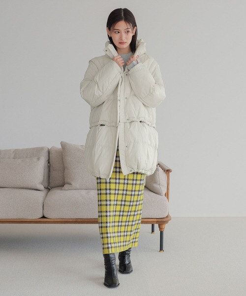 LOWRYS FARM（ローリーズファーム）の「モチモチハイネックプルオーバーＬＳ　968925（ニット/セーター・レディース・ブラック/グレー/イエロー/ブルー/アイボリー・FREE）」の19枚目の写真