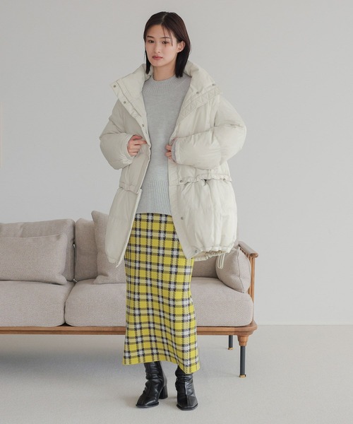 LOWRYS FARM（ローリーズファーム）の「モチモチハイネックプルオーバーＬＳ　968925（ニット/セーター・レディース・ブラック/グレー/イエロー/ブルー/アイボリー・FREE）」の15枚目の写真