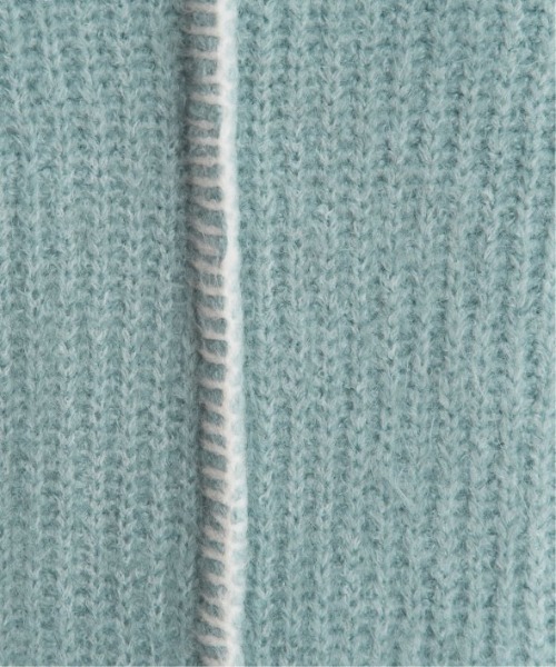 LBC（エルビーシー）の「配色ステッチ畦ニットプルオーバー（ニット/セーター・レディース・オフホワイト/グレー/ブルー/ピンク・M/L）」の14枚目の写真