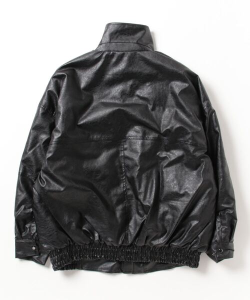 JOHN'S CLOSET（ジョンズクローゼット）の「【i】ヴィンテージPUレザー A-2ジャケット（ミリタリージャケット・メンズ・ブラウン/ブラック・MEDIUM/X-LARGE/LARGE）」の6枚目の写真