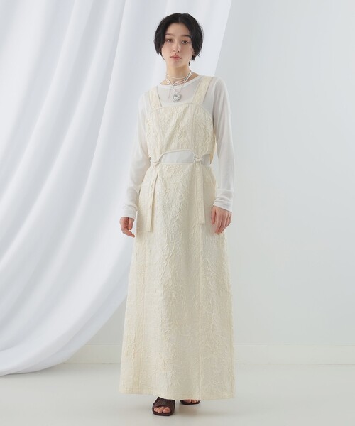 ラメリンクルビスチェワンピース Ray BEAMS（レイビームス）の「Ray BEAMS / ラメ リンクル