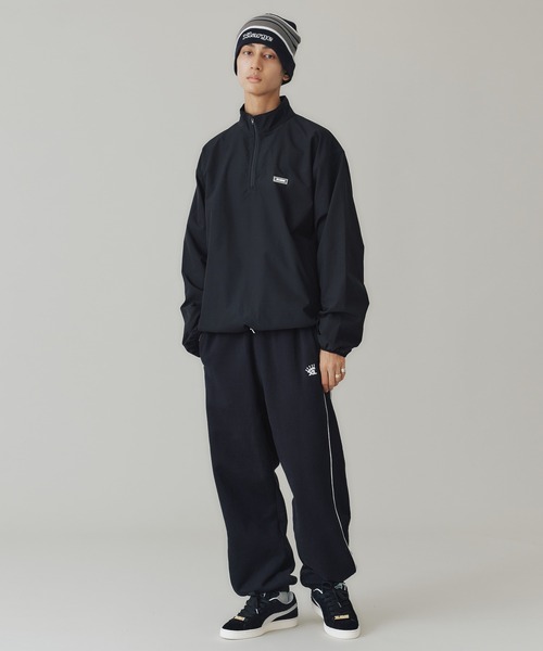 XLARGE(エクストララージ)の「EMBROIDERED LOGO PIPING SWEATPANTS(スウェットパンツ・メンズ・グリーン/ネイビー/ブラック・M/L/XL/S)」の13枚目の写真