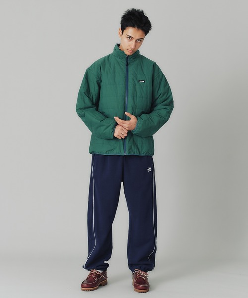 XLARGE(エクストララージ)の「EMBROIDERED LOGO PIPING SWEATPANTS(スウェットパンツ・メンズ・グリーン/ネイビー/ブラック・M/L/XL/S)」の19枚目の写真