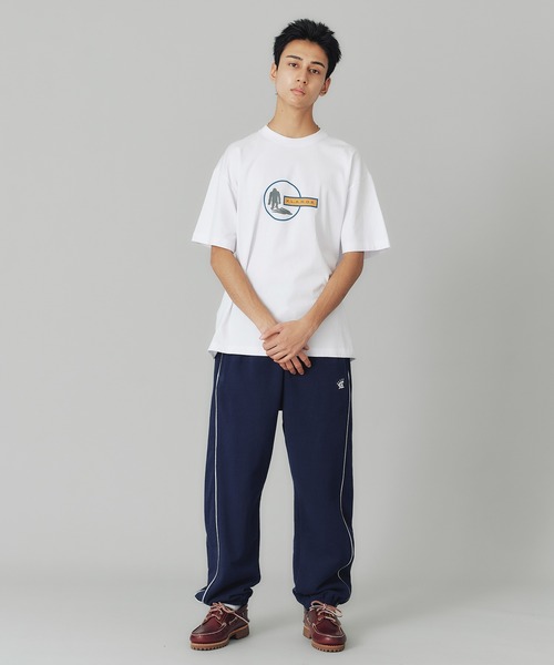 XLARGE（エクストララージ）の「EMBROIDERED LOGO PIPING SWEATPANTS