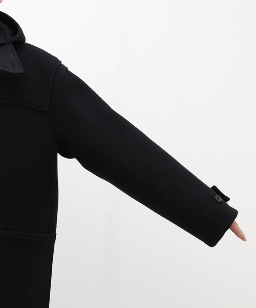 LENO（リノ）の「【LENO / リノ】DUFFLE COAT（ダッフルコート・メンズ・ブラック・1/2）」の8枚目の写真
