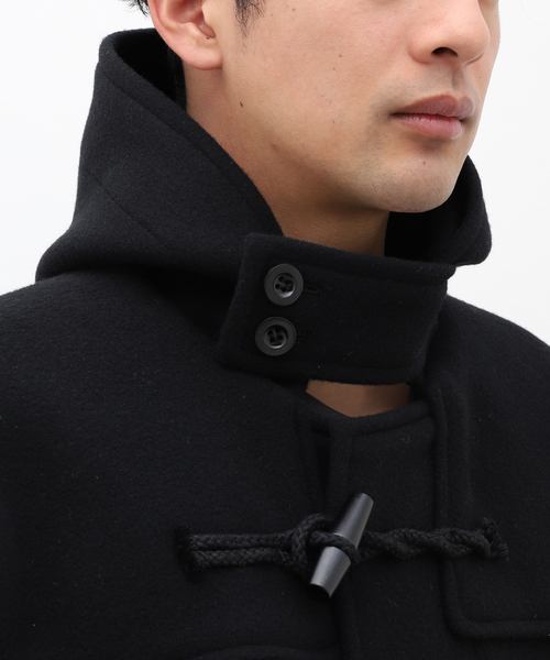 LENO（リノ）の「【LENO / リノ】DUFFLE COAT（ダッフルコート・メンズ・ブラック・1/2）」の11枚目の写真