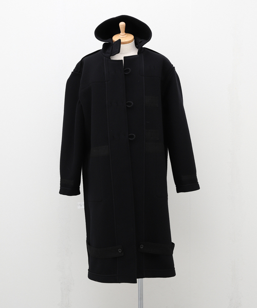 LENO（リノ）の「【LENO / リノ】DUFFLE COAT（ダッフルコート・メンズ・ブラック・1/2）」の14枚目の写真