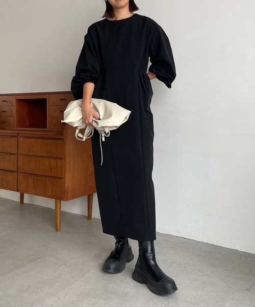 CAPRICIEUX LEMAGE ワンピース ps CAPRICIEUX LE'MAGE（カプリシューレマージュ）の「【サイズ展開あり