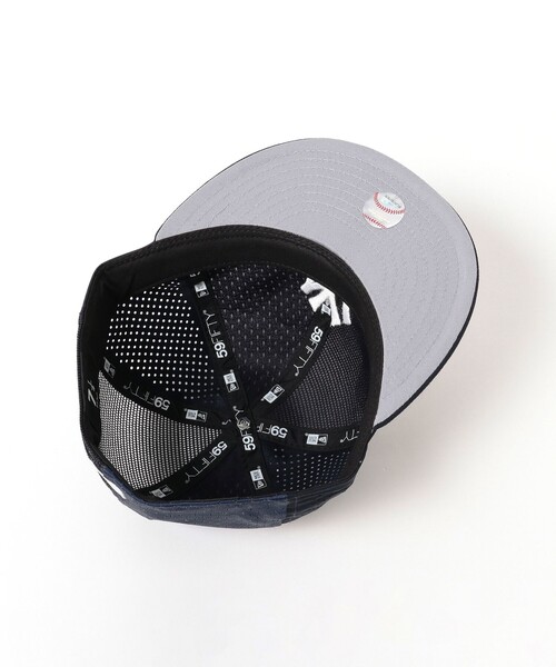 NEW ERA（ニューエラ）の「NEW ERA × BEAMS / 別注 クレイジー メッシュ 59FIFTY（キャップ・メンズ・ネイビー/ブラック・7 1/4/7 3/4/7 1/2/7 3/8）」の12枚目の写真
