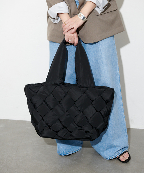 SOL and SELENE/ソル アンド セレーネPUFF TOTE BAG SOL and SELENE/ソル アンド セレーネ】PUFF TOTE BAG：トート