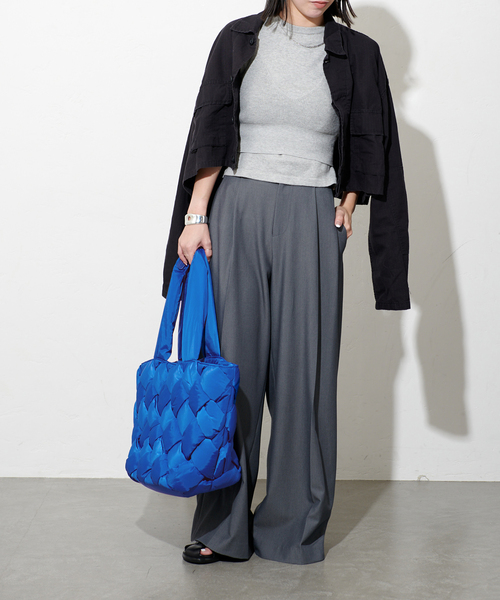 SOL and SELENE/ソル アンド セレーネPUFF TOTE BAG SOL and SELENE/ソル アンド セレーネ】PUFF TOTE BAG：トート