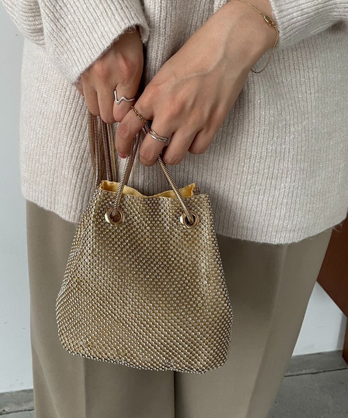210nouve(トゥージュヌーブ)の「スパンコールミニショルダーバッグ(ショルダーバッグ・レディース・シルバー/ゴールド/ブラック・FREE)」の20枚目の写真