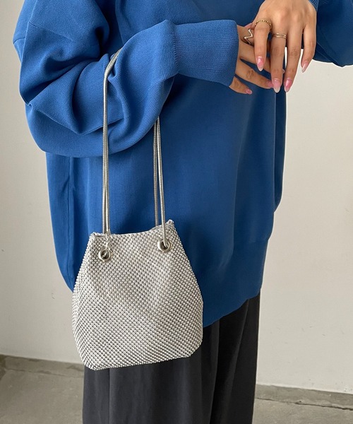 210nouve(トゥージュヌーブ)の「スパンコールミニショルダーバッグ(ショルダーバッグ・レディース・シルバー/ゴールド/ブラック・FREE)」の16枚目の写真