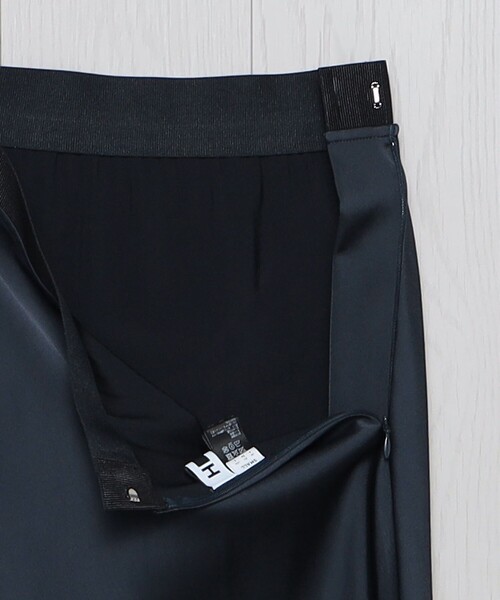h beauty&youth レーヨンナイロンマキシスカート H BEAUTY&YOUTH UNITED ARROWS（エイチビューティーアンドユース