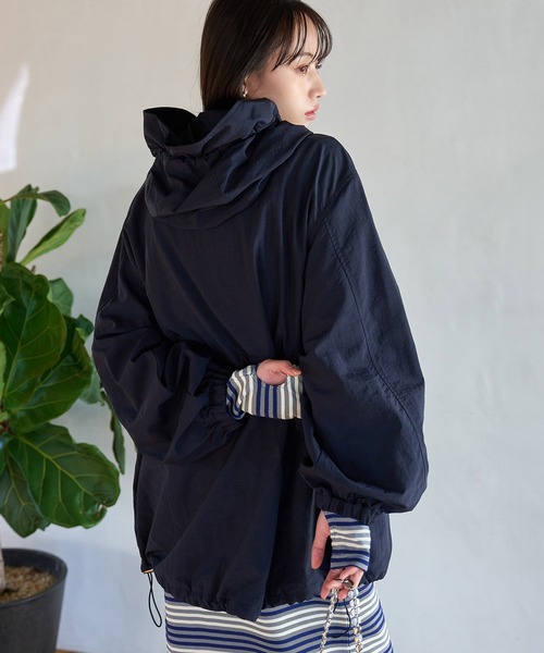 【STAYC/ISA着用】フーデットマウンテンパーカー【UVケア・撥水】