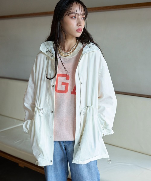 【STAYC/ISA着用】フーデットマウンテンパーカー【UVケア・撥水】