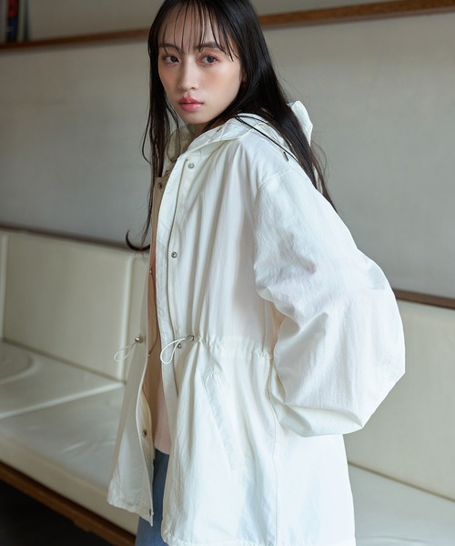 【STAYC/ISA着用】フーデットマウンテンパーカー【UVケア・撥水】