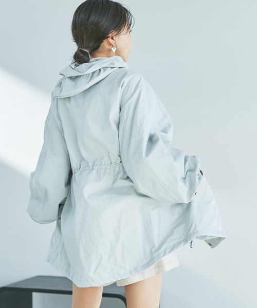 【STAYC/ISA着用】フーデットマウンテンパーカー【UVケア・撥水】