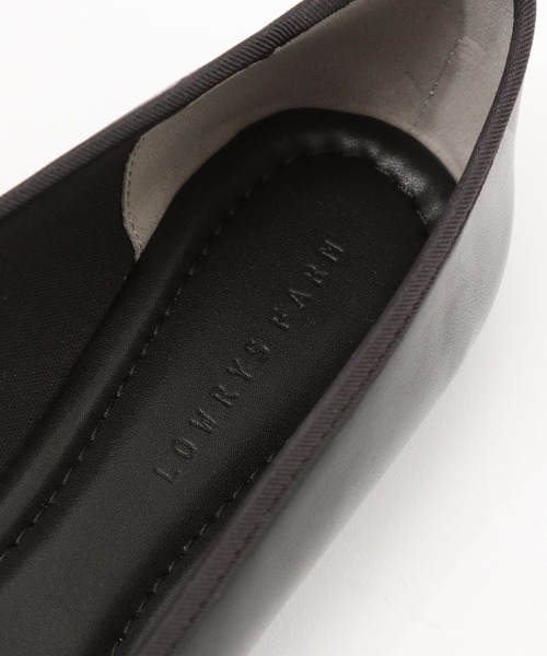 LOWRYS FARM(ローリーズファーム)の「リボンバレエシューズ 995934(バレエシューズ・レディース・ホワイト/ブラック/シルバー・MEDIUM/LARGE/SMALL)」の15枚目の写真