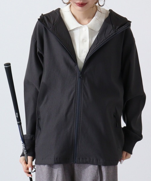 FUNALIVE（ファンアライブ）の「Super stretch full zip hoodie / スーパーストレッチフルジップパーカー フーディー unisex（パーカー・メンズ・ブラック/チャコールグレー・XL/L/M）」の8枚目の写真