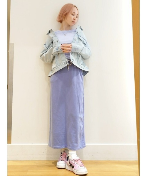 GAP(ギャップ)の「ウォッシュウェル アイコン デニムジャケット(デニムジャケット・レディース・ライトインディゴブルー・S/M/XS/XXS/L)」の8枚目の写真