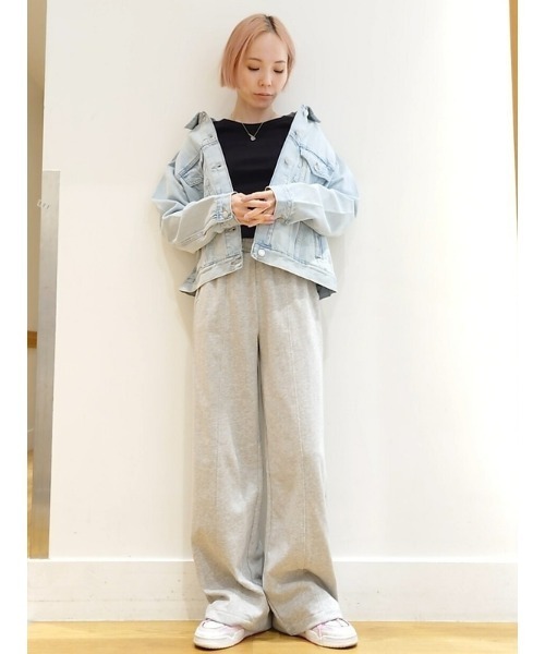 GAP(ギャップ)の「ウォッシュウェル アイコン デニムジャケット(デニムジャケット・レディース・ライトインディゴブルー・S/M/XS/XXS/L)」の9枚目の写真