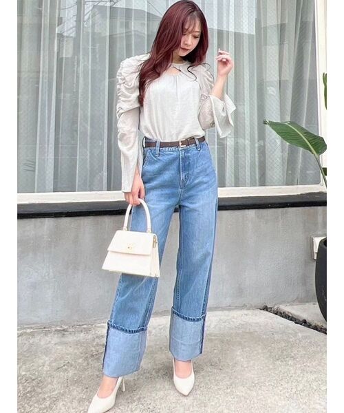 RESEXXY（リゼクシー）の「ゴールドポイントベルト（ベルト・レディース・ブラック/ブラウン・FREE）」の6枚目の写真