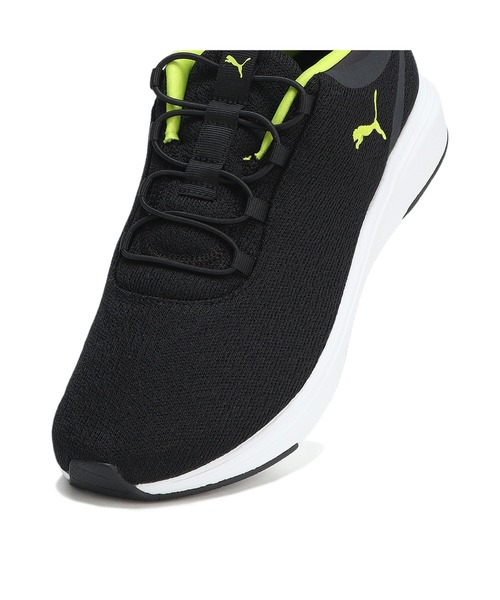 PUMA(プーマ)の「PUMA プーマ ユニセックス ソフトライド クルーズ 2 スリップ オン コード(スニーカー・メンズ・ブルー系その他/ブラック×グレー/ブラック×ライム・28.0cm/27.5cm/30.0cm/25.0cm/24.5cm/29.5cm/27.0cm/26.5cm/26.0cm/25.5cm/23.0cm/22.5cm/24.0cm/23.5cm/29.0cm/28.5cm/22.0cm)」の9枚目の写真