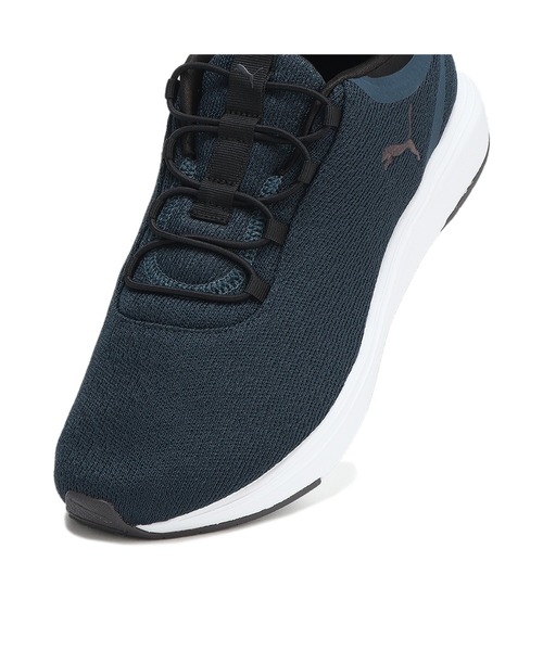PUMA(プーマ)の「PUMA プーマ ユニセックス ソフトライド クルーズ 2 スリップ オン コード(スニーカー・メンズ・ブルー系その他/ブラック×グレー/ブラック×ライム・28.0cm/27.5cm/30.0cm/25.0cm/24.5cm/29.5cm/27.0cm/26.5cm/26.0cm/25.5cm/23.0cm/22.5cm/24.0cm/23.5cm/29.0cm/28.5cm/22.0cm)」の10枚目の写真