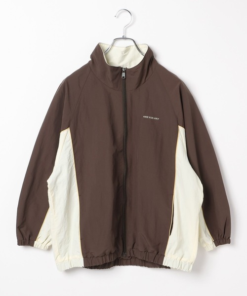 GLOBAL WORK(グローバルワーク)の「撥水切り替えブルゾン/AND YUA ANY/100686(ブルゾン・キッズ・ブラウン/ブラック・150cm/160cm)」の15枚目の写真