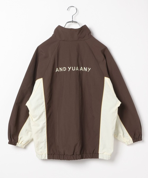 GLOBAL WORK(グローバルワーク)の「撥水切り替えブルゾン/AND YUA ANY/100686(ブルゾン・キッズ・ブラウン/ブラック・150cm/160cm)」の14枚目の写真