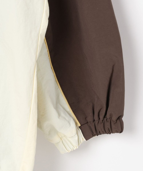 GLOBAL WORK(グローバルワーク)の「撥水切り替えブルゾン/AND YUA ANY/100686(ブルゾン・キッズ・ブラウン/ブラック・150cm/160cm)」の11枚目の写真