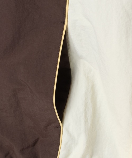 GLOBAL WORK(グローバルワーク)の「撥水切り替えブルゾン/AND YUA ANY/100686(ブルゾン・キッズ・ブラウン/ブラック・150cm/160cm)」の9枚目の写真