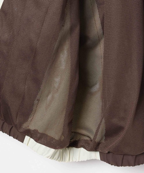 GLOBAL WORK(グローバルワーク)の「撥水切り替えブルゾン/AND YUA ANY/100686(ブルゾン・キッズ・ブラウン/ブラック・150cm/160cm)」の7枚目の写真