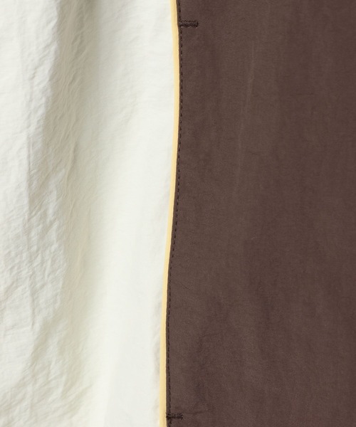 GLOBAL WORK(グローバルワーク)の「撥水切り替えブルゾン/AND YUA ANY/100686(ブルゾン・キッズ・ブラウン/ブラック・150cm/160cm)」の4枚目の写真